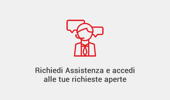 Richiedi assistenza e accedi alle tue richieste aperte